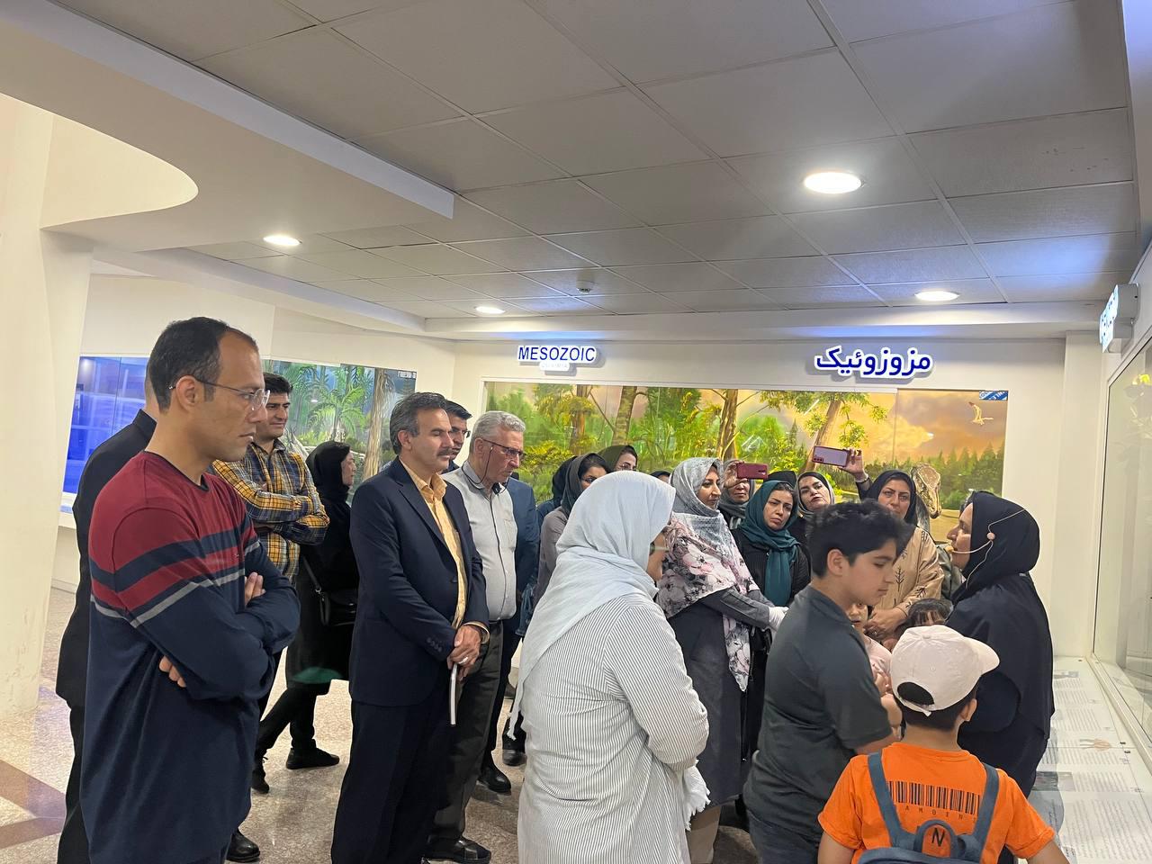 استقبال در خور توجه بازدیدکنندگان از پارک موزه علوم زمین مشهد در روز جهانی موزه و میراث فرهنگی