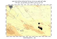 موقعیت کانون سطحی زمین لرزه مشهد در نقشه گسل های فعال و غیر فعال خراسان رضوی (1393)