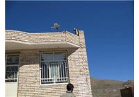 ادامه شکل 12- نمایی از میزان تخریب در سازه ی آجری در آبادی محمدآباد سرچشمه براشک