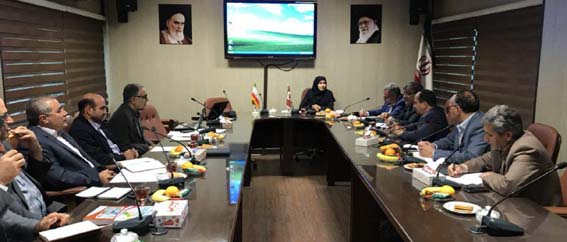 دیدار معاون استاندار خراسان شمالی و هیئت همراه با خانم دکتر لک، معاون وزیر و رئیس سازمان زمین شناسی و اکتشافات معدنی کشور