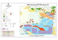 تلفیق نقشه زمین شناسی 250000  و تارگت های استخراج شده حاصل مطالعات قبل منطقه کلاته آهنی